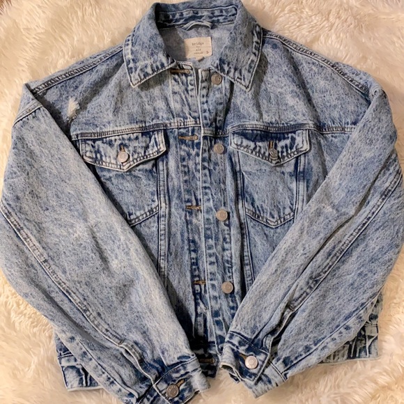 Buckle acid washed jean jacket by Bridge by Gly - Picture 3 of 5